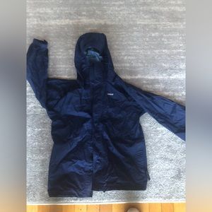 Patagonia Navy Rain Jacket